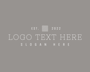 Masculine - Simple Generic Business logo design