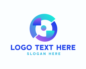 Advertising - Modern Geometric Advertising logo design