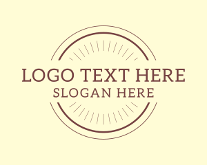 Event Styling - Simple Elegant Business logo design