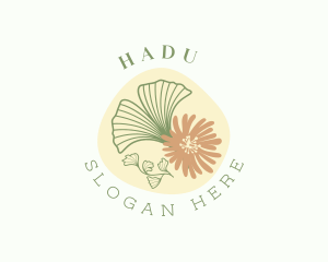 Floral Leaf Garden Logo