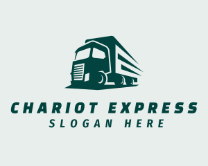 Express Truck Delivery logo design