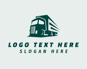 Truckload - Express Truck Delivery logo design