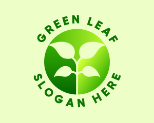 Vegetarian Sprout Gardening logo design