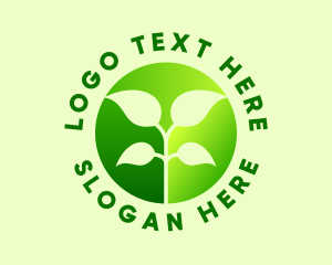 Vegetarian Sprout Gardening Logo
