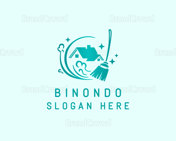 Residential House Cleaning Logo