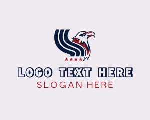 Usa - American Eagle Veteran logo design