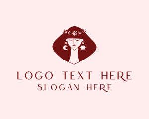 Earrings - Woman Fashion Accessory logo design