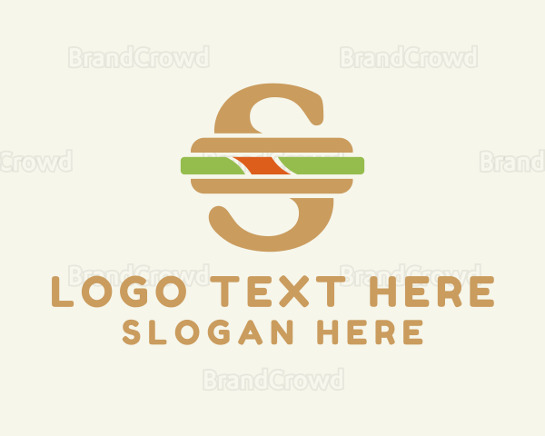 Sandwich Letter S Logo