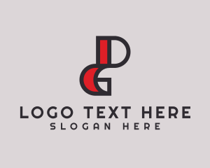 Lettermark - Generic Business Letter DG logo design