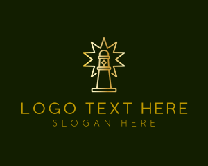 Tower - Tower Lighthouse Beacon logo design