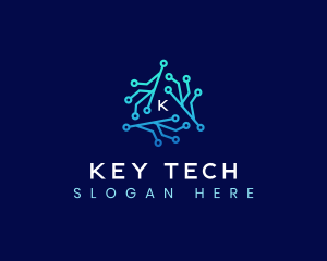 Digital Tech Circuit logo design