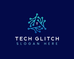 Digital Tech Circuit logo design