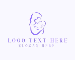 Pregnancy - Mother Baby Parenting logo design