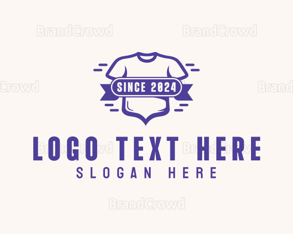 Printing Clothing Merchandise Logo