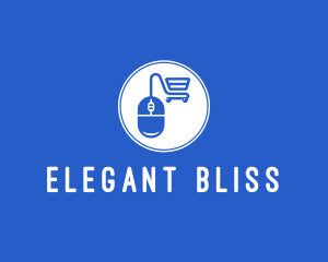 Procurement-consultant - Computer Mouse Shopping Cart logo design