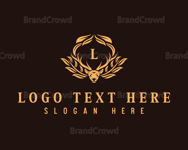 Premium Deer Horn Logo