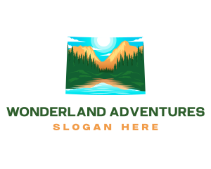 Mountain Nature Colorado logo design