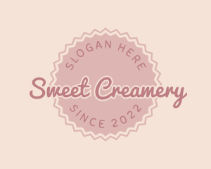 Pink Baking Pastry logo design