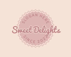 Pink Baking Pastry logo design