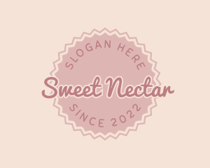 Pink Baking Pastry logo design