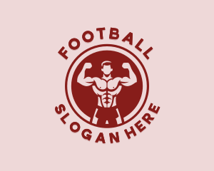 Bodybuilding - Strong Fitness Man logo design