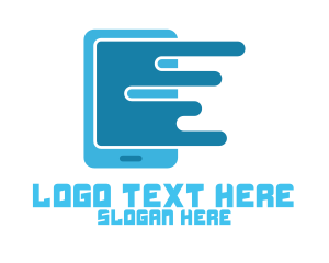 Mobile - Modern Cell Phone logo design