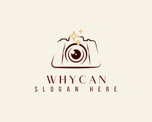 Vlogging - Events Media Photographer logo design