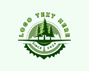 Outdoor Travel Forest Logo