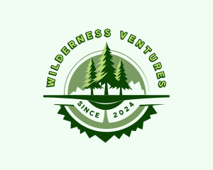 Outdoor Travel Forest logo design