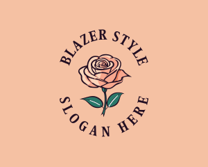 Rose Styling Floral logo design