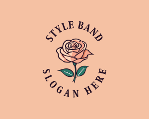 Rose Styling Floral logo design