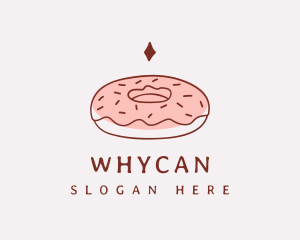 Sweet Donut Snack Logo