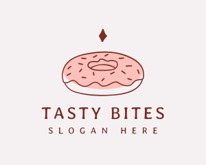 Delicatessen - Sweet Donut Snack logo design
