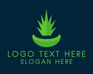 Grass Lawn Care  Logo