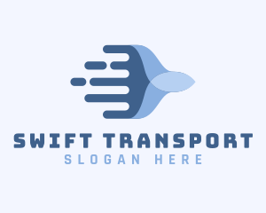 Logistics Airplane Transportation logo design