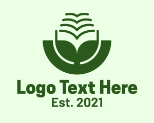Conservationist - Eco Plant Environment logo design