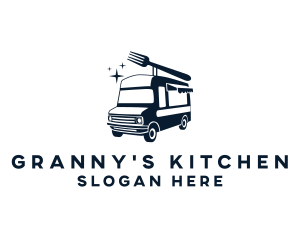 Fork Food Truck logo design