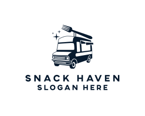 Fork Food Truck logo design