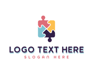 Educational - Education Learning Puzzle logo design