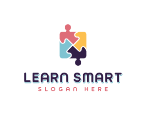 Educational - Education Learning Puzzle logo design