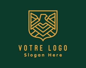 Eagle Military Badge Logo