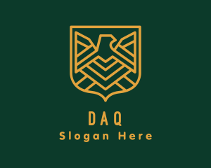 Eagle Military Badge Logo