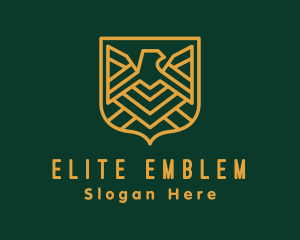 Badge - Eagle Military Badge logo design
