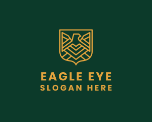 Eagle Military Badge logo design