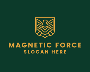 Eagle Military Badge logo design