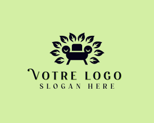 Upholsterer - Eco Sofa Furniture logo design