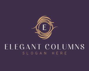 Elegant Beauty Royal Shield logo design