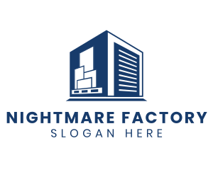 Logistics Storage Warehouse logo design