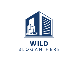 Commercial - Logistics Storage Warehouse logo design