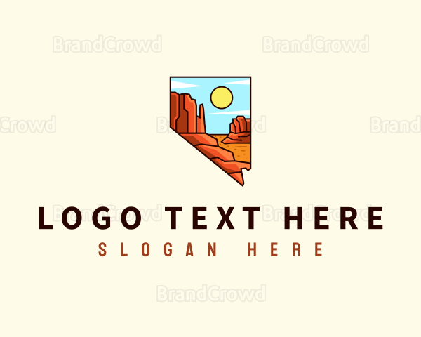 Nevada Red Rock Canyon Logo